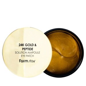 24K Gold & Peptide Solution Ampoule Eye Patch(90ml)