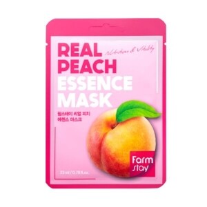 Farmstay Real Peach Essence Mask Sheet(23ml)